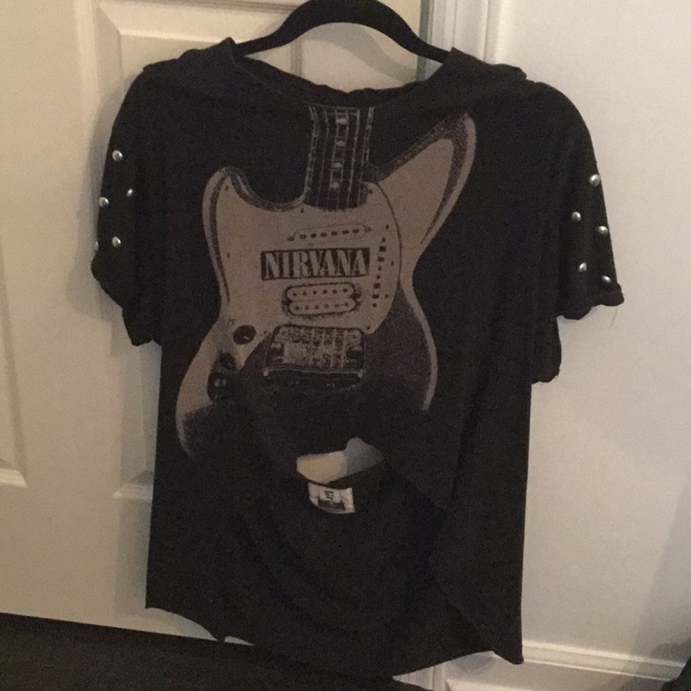 LF open back graphic tee